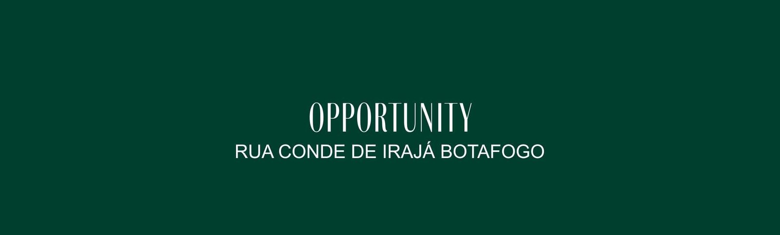 rua conde de irajá botafogo opportunity
