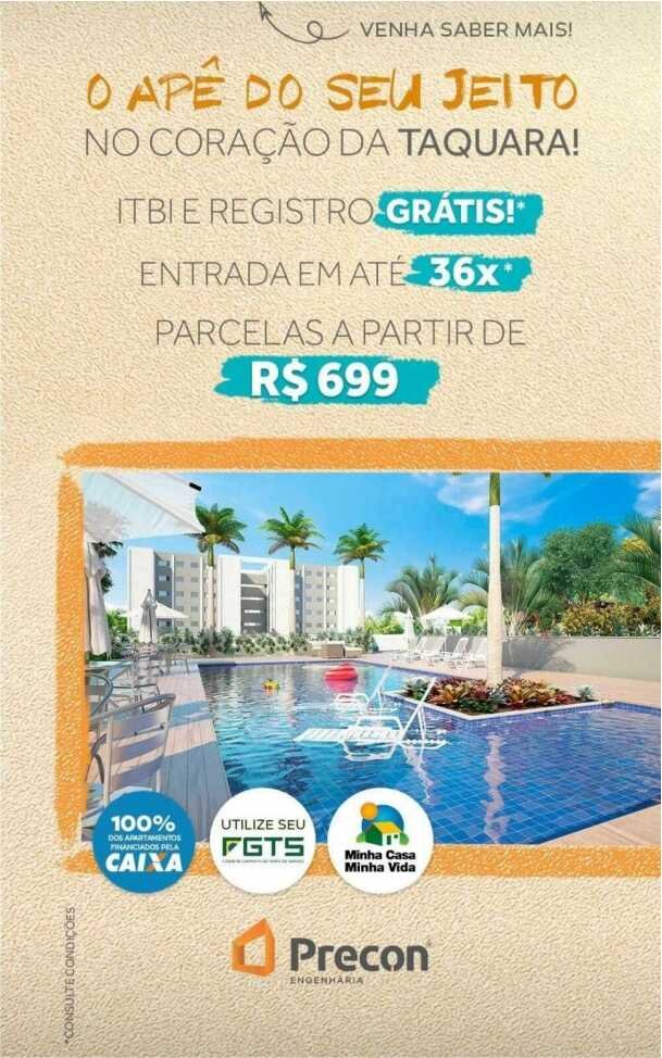 lançamento minha casa minha vida taquara
