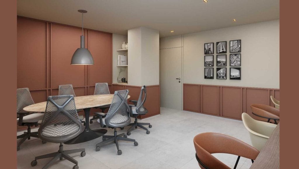 escritório Sal Rio Residencial 22 m2