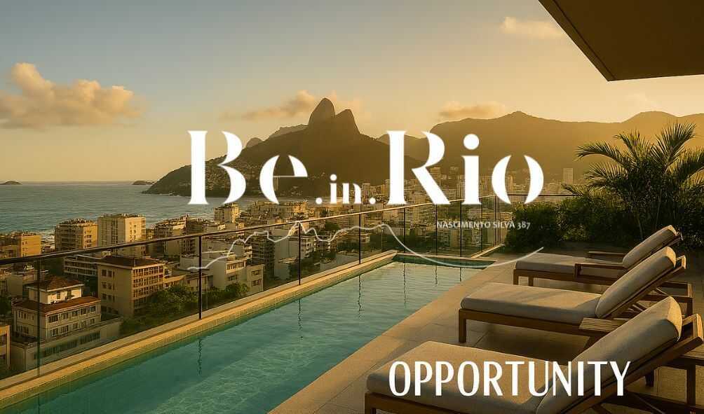 Be In Rio Nascimento Silva 387: studios, gardens e coberturas em Ipanema