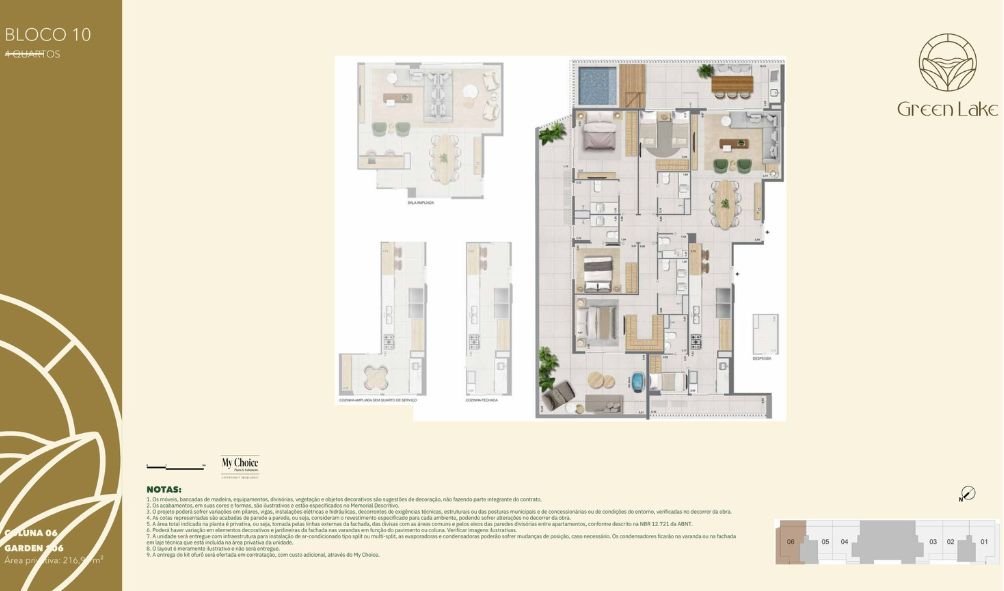 planta green parque lake barra