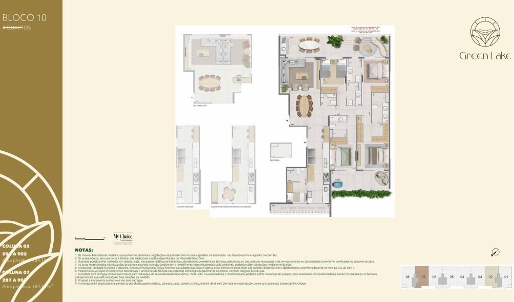 planta green parque lake barra