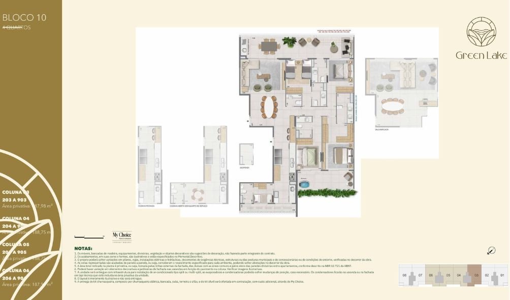 planta green parque lake barra