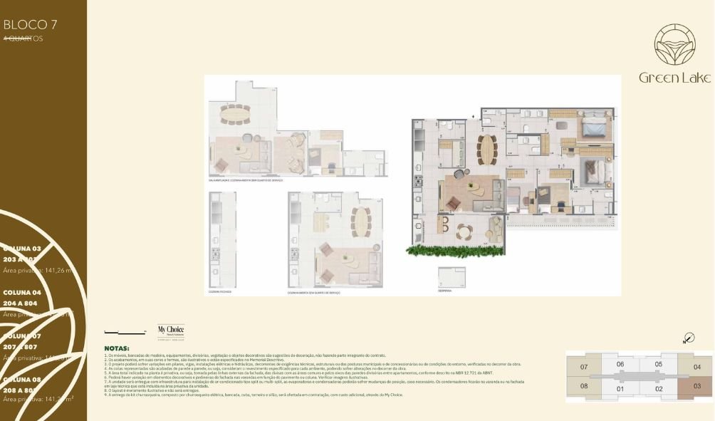 planta green parque lake barra