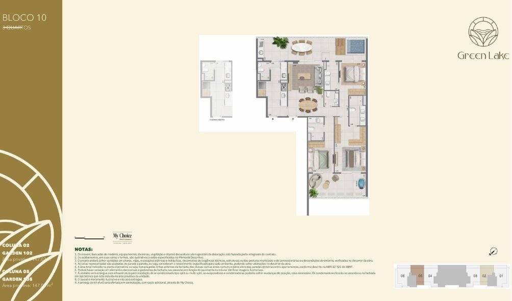 planta green parque lake barra