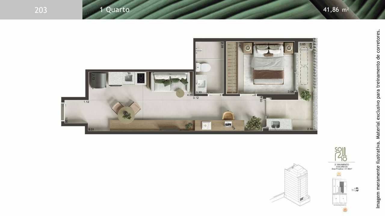 venda de apartamento soul rio bairro de fatima