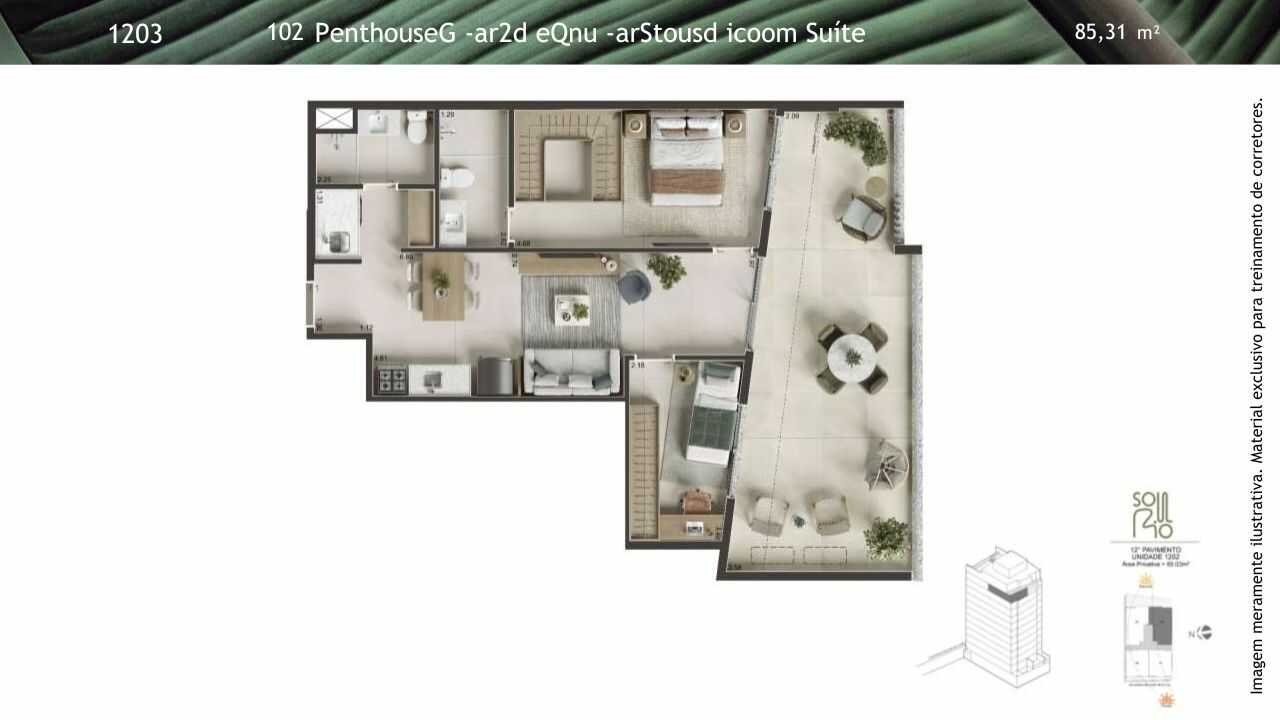 studio soul rio bairro de fatima