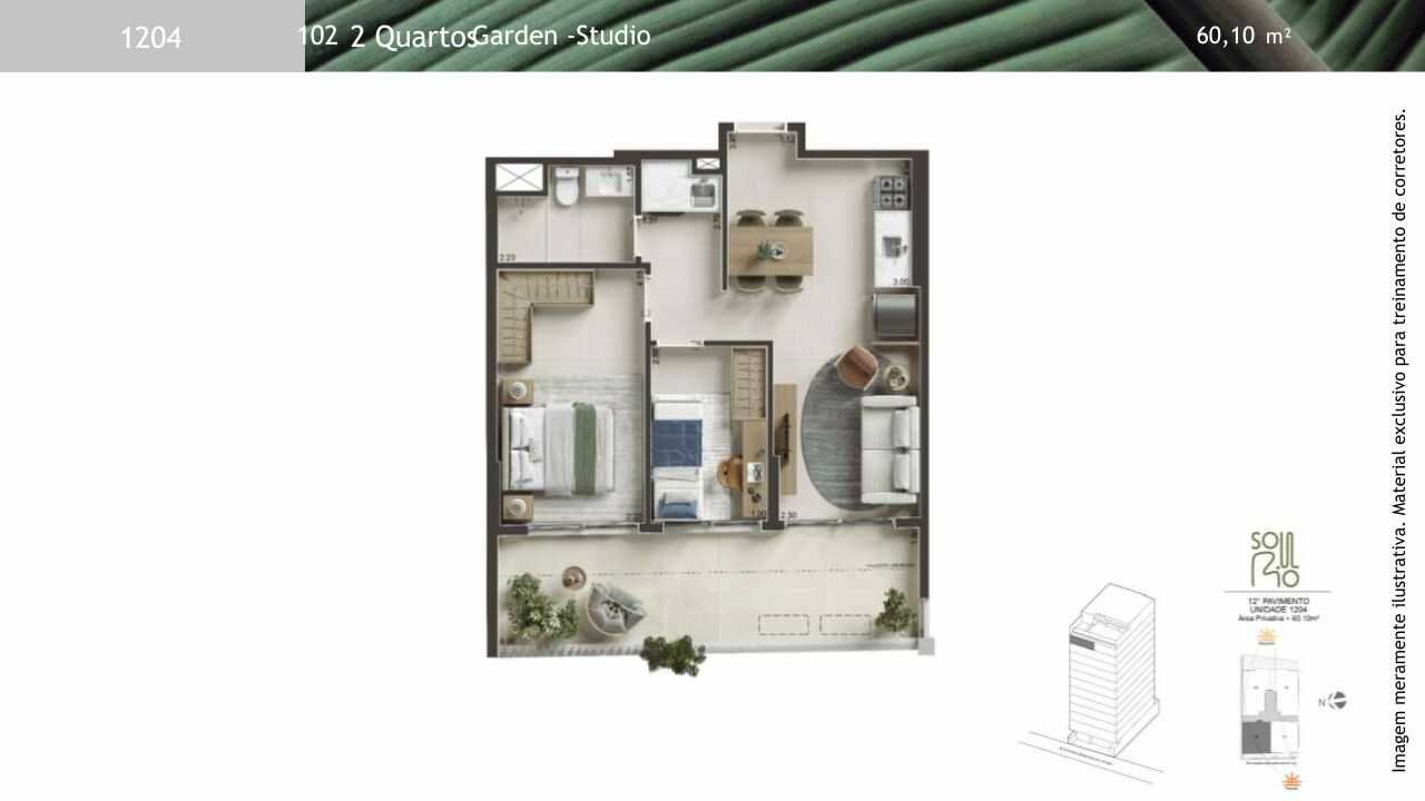 apartamento soul rio bairro de fatima