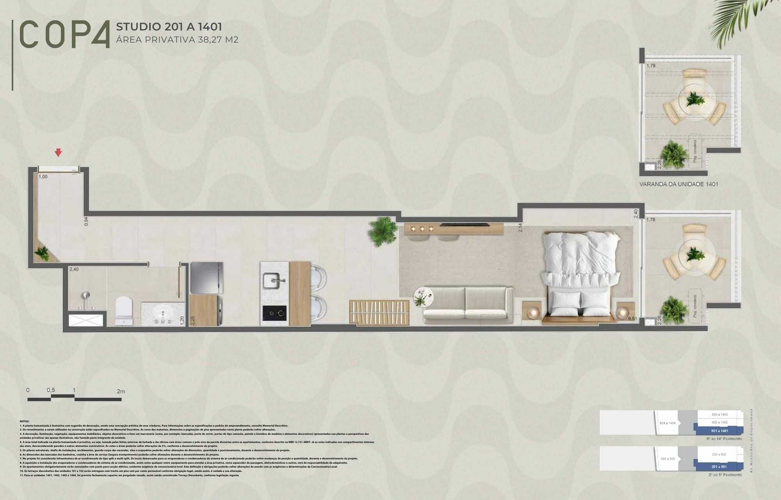 lançamento Av. Nossa Senhora de Copacabana, 813