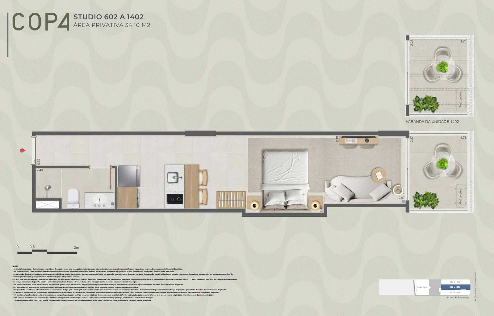 lançamento Av. Nossa Senhora de Copacabana, 813