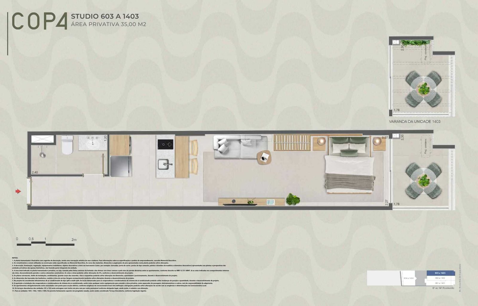 lançamento Av. Nossa Senhora de Copacabana, 813
