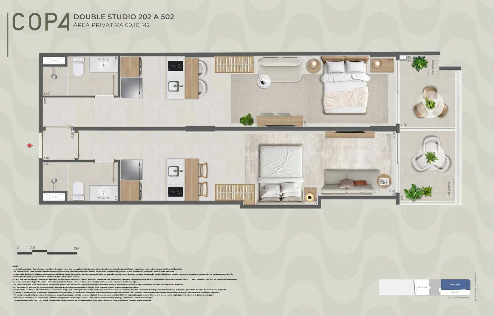 lançamento Av. Nossa Senhora de Copacabana, 813
