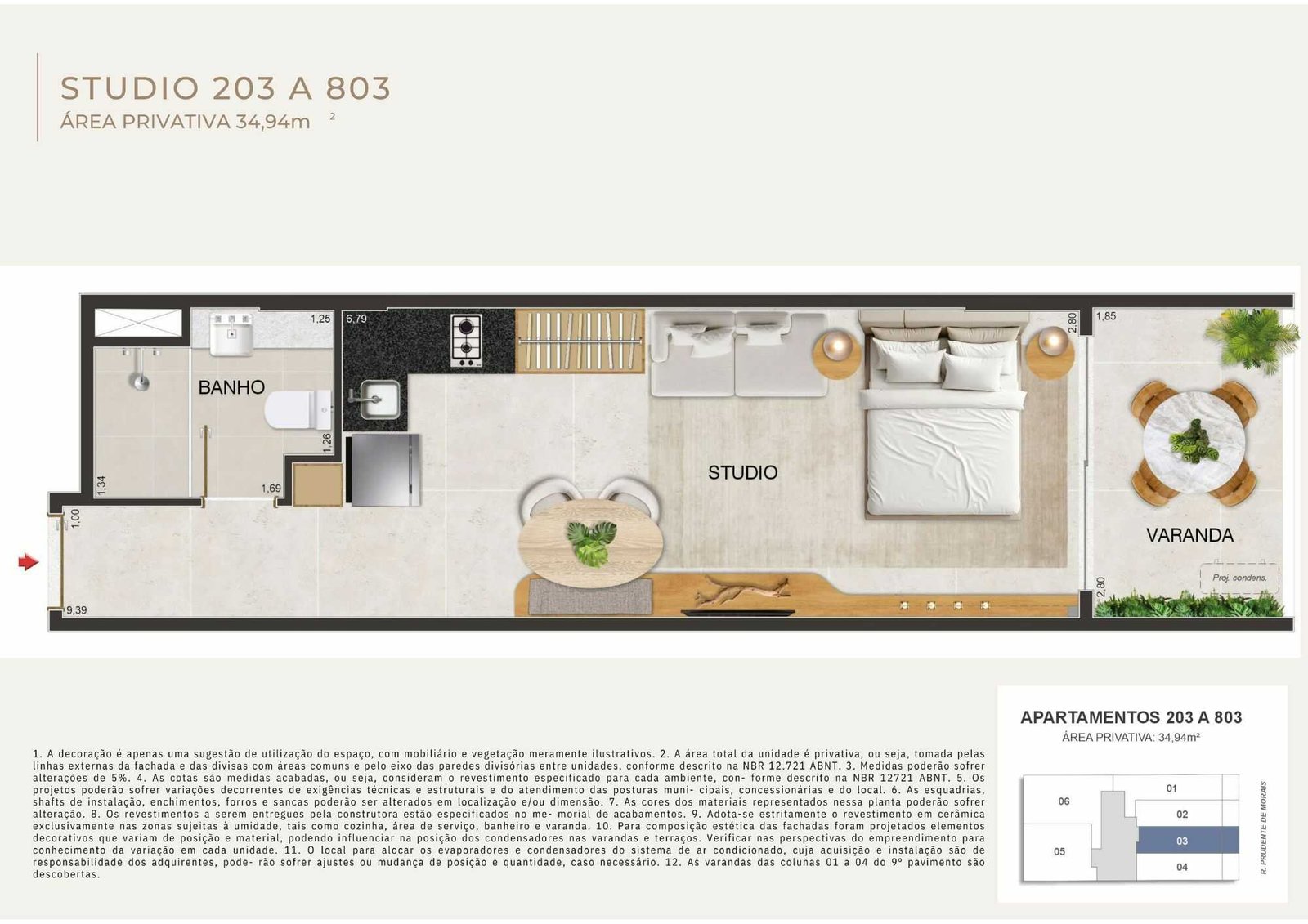 planta orla ipanema residencial