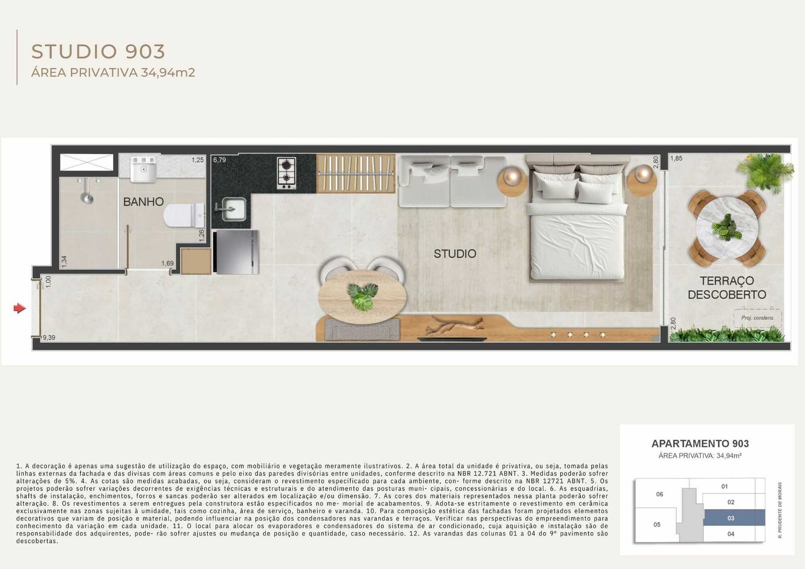 planta orla ipanema residencial