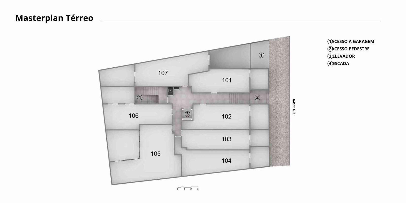 Fases Residencial Tijuca – Planta de 1 quarto decorado – Tijuca RJ