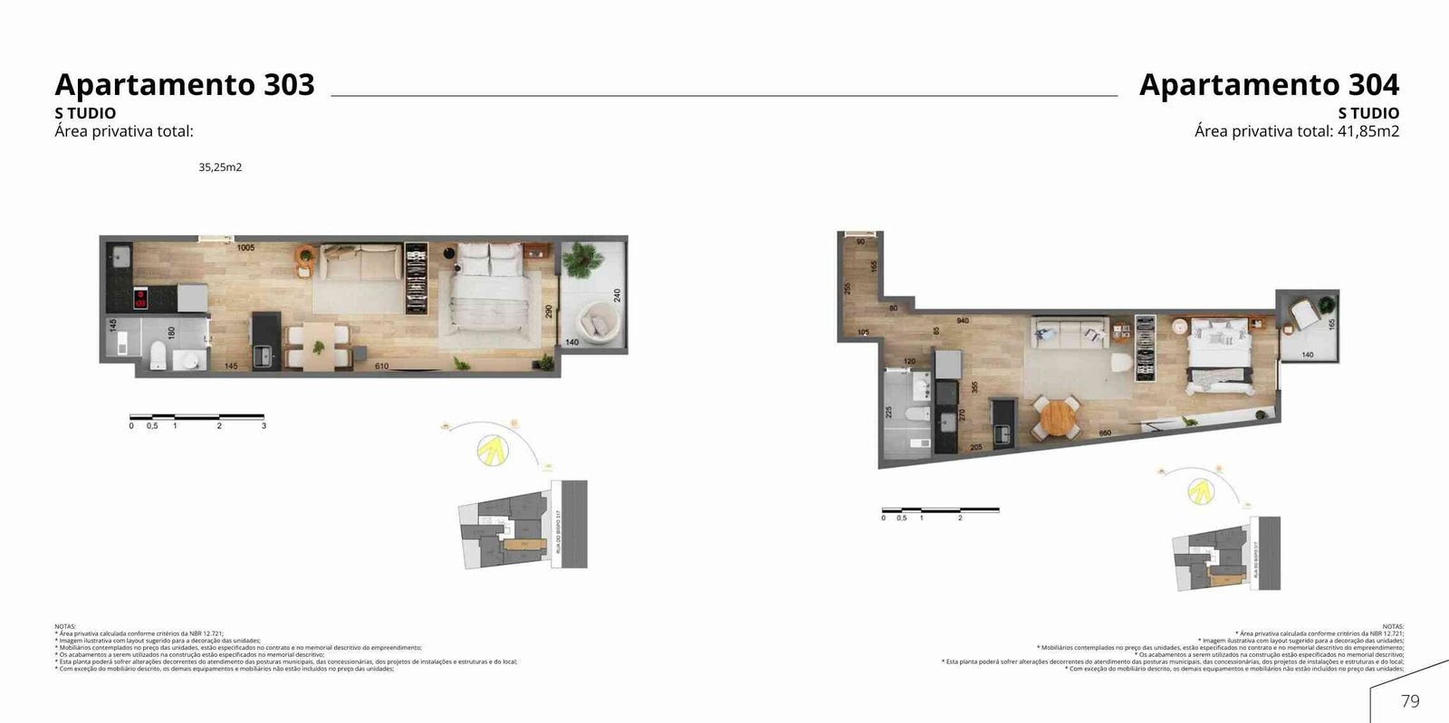 Fases Residencial Tijuca – Planta de 3 quartos ampla – Tijuca RJ