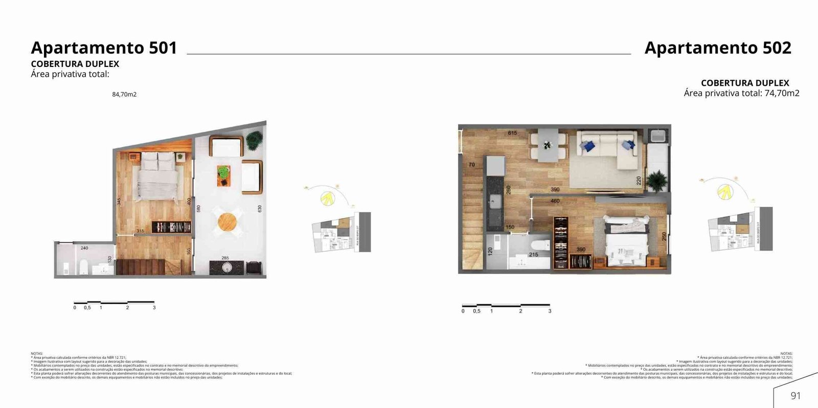 Fases Residencial Tijuca – Planta de 3 quartos ampla – Tijuca RJ