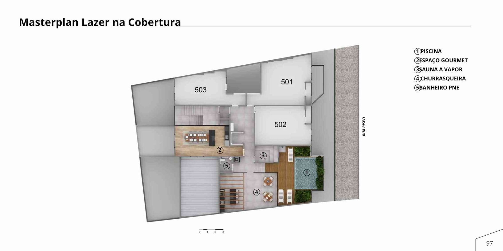 Fases Residencial Tijuca – Planta de 3 quartos ampla – Tijuca RJ