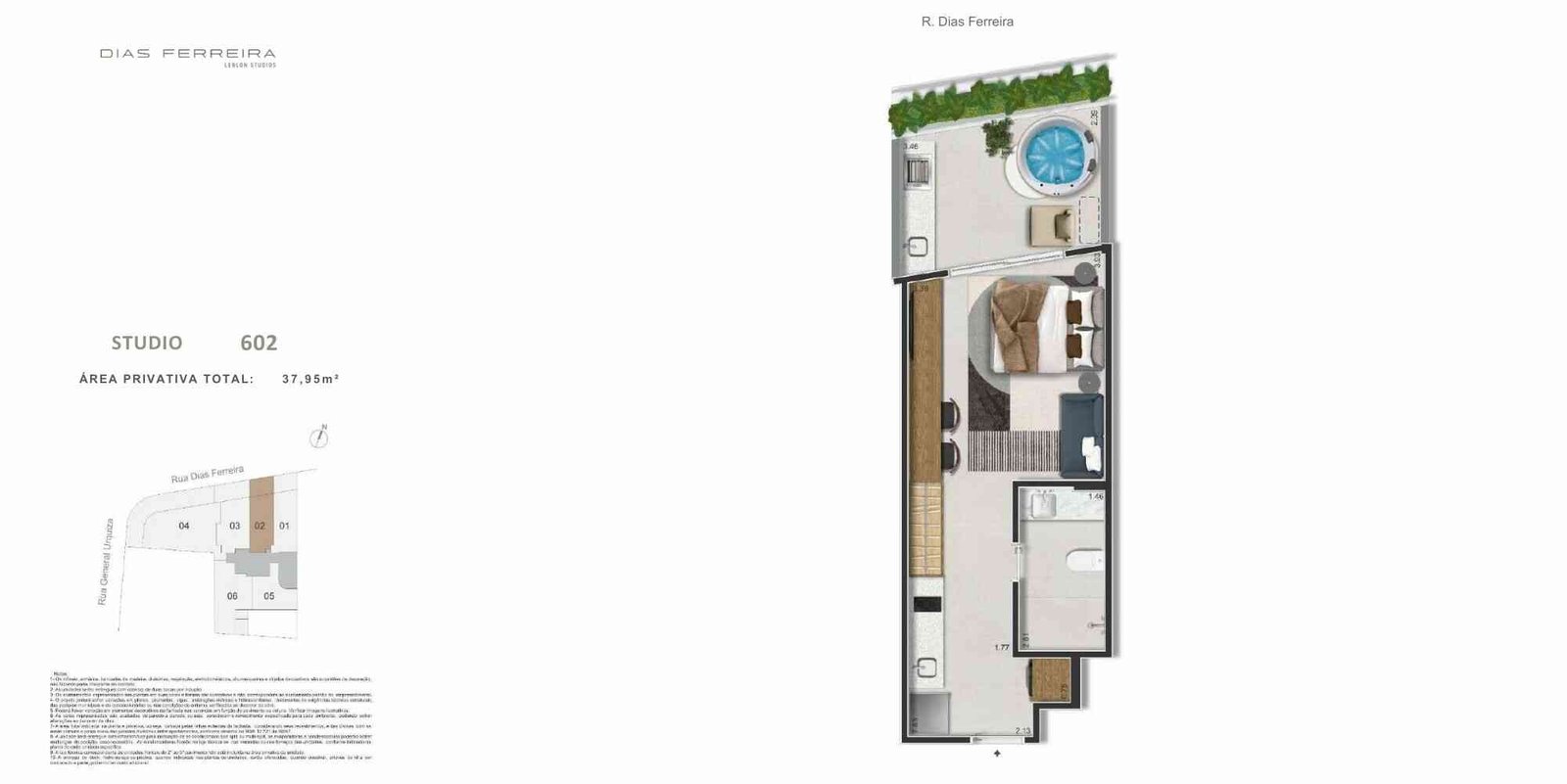 Dias Ferreira Leblon Studios – Studios e Apartamentos no Leblon