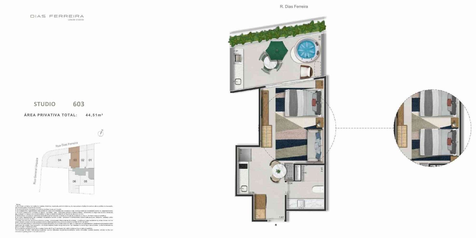 Dias Ferreira Leblon Studios – Studios e Apartamentos no Leblon