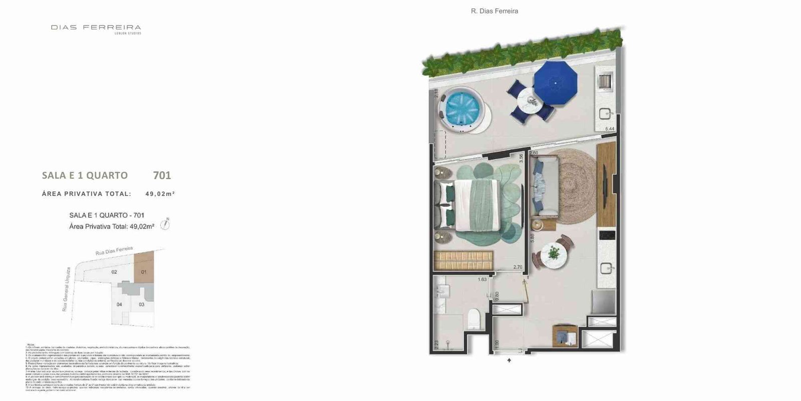 Dias Ferreira Leblon Studios – Studios e Apartamentos no Leblon