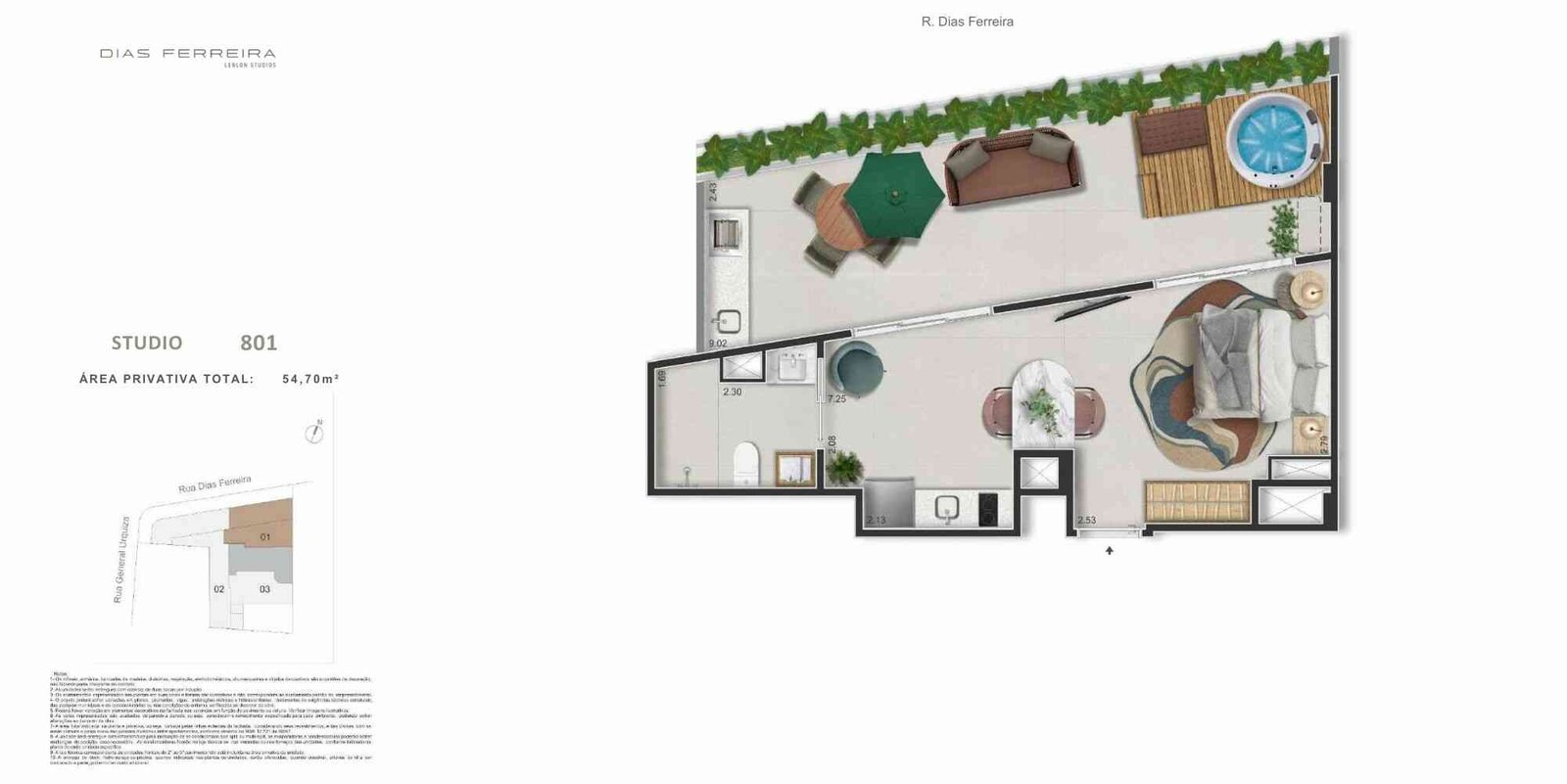 Dias Ferreira Leblon Studios – Studios e Apartamentos no Leblon