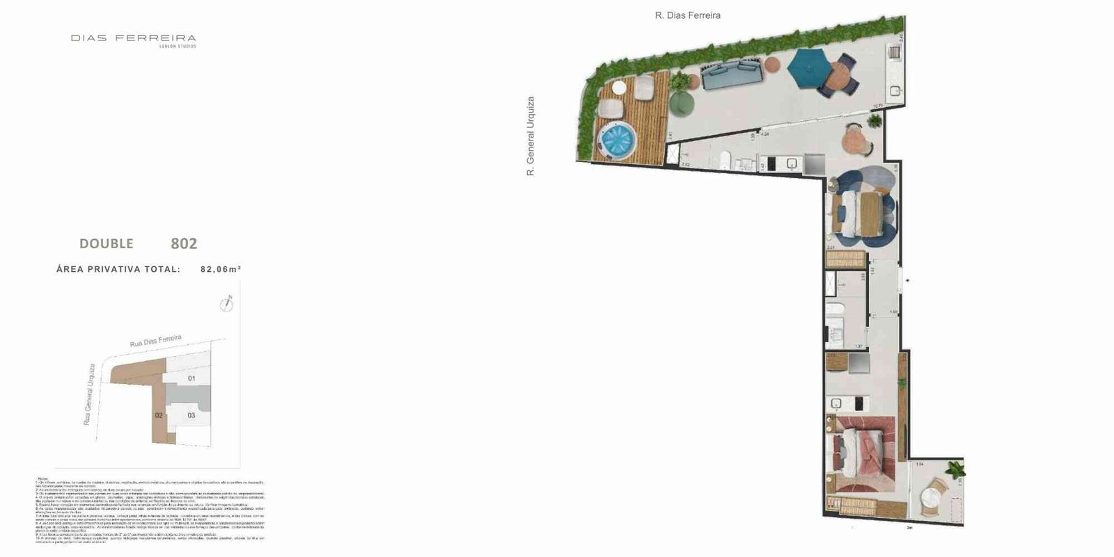 Dias Ferreira Leblon Studios – Studios e Apartamentos no Leblon