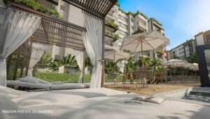 gazebo do condominio wellness grajau