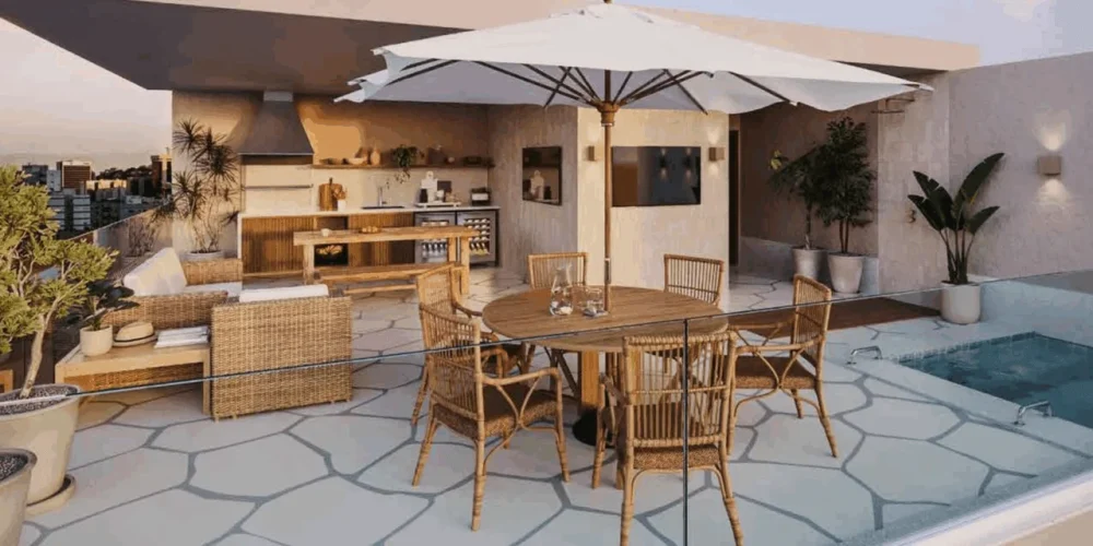 deck molhado Ibiuna-Vista-Botafogo