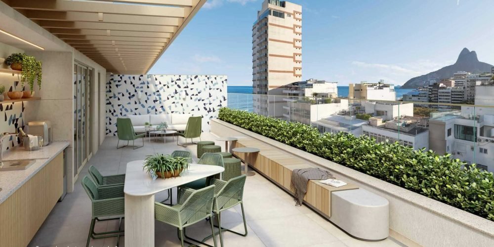 Apartamentos de luxo no Be In Rio Paul Redfern 40, novo lançamento em Ipanema.