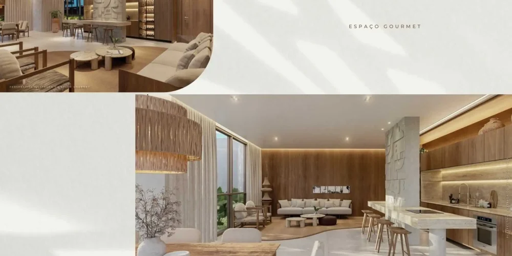 Salão de festas moderno e sofisticado no Gran Thai Península, ideal para receber convidados.