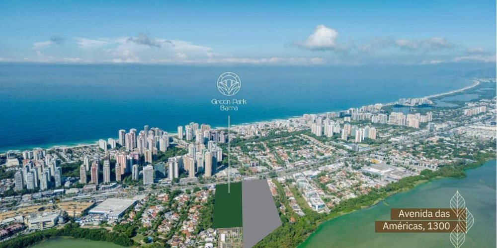 localização do Green Parque Lake Barra da Tijuca